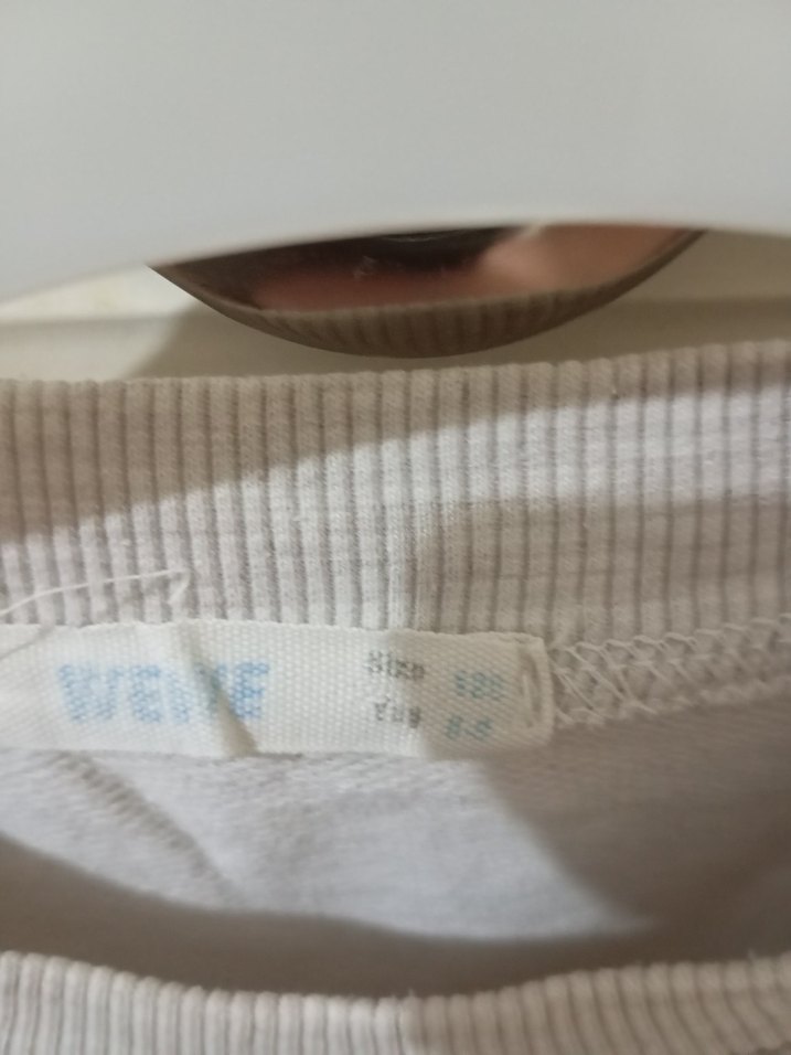 Gri Erkek Çocuk Uzun Kollu Baskılı Sweatshirt - Görsel 4