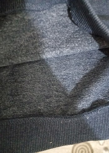 Erkek Çocuk Mavi Denim Sweatshirt - Görsel 4