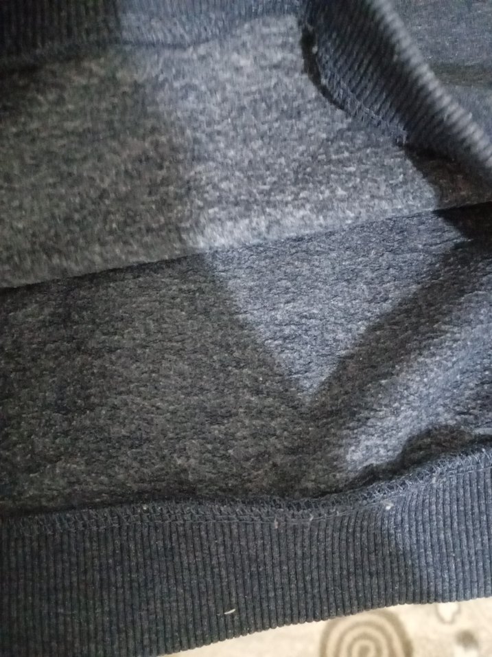 Erkek Çocuk Mavi Denim Sweatshirt - Görsel 4