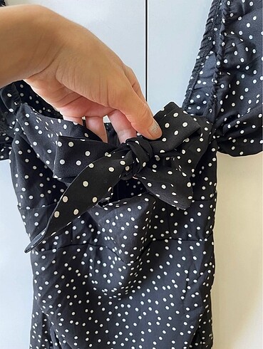 xs Beden Puantiyeli Shein Mini Elbise