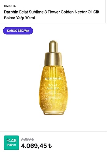  Beden Darphin essential oil elixirs 4x4ml