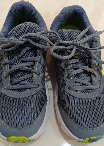 Gri Erkek Spor Ayakkabı Velcro Detaylı - Görsel 2