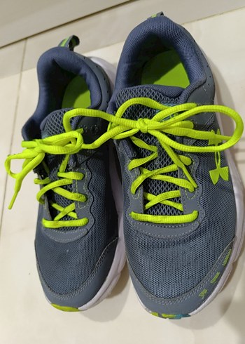 Gri Erkek Spor Ayakkabı Velcro Detaylı - Görsel 3