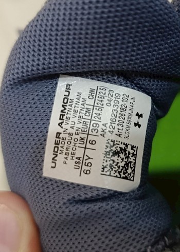 Gri Erkek Spor Ayakkabı Velcro Detaylı - Görsel 5