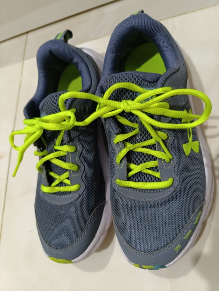 Gri Erkek Spor Ayakkabı Velcro Detaylı - Görsel 3