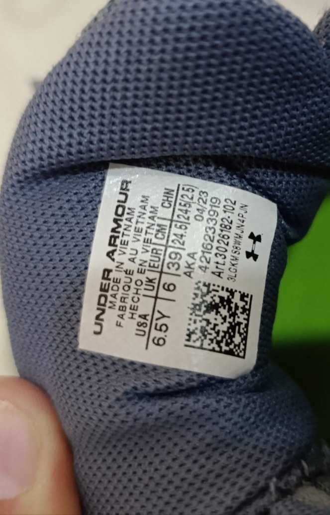 Gri Erkek Spor Ayakkabı Velcro Detaylı - Görsel 5