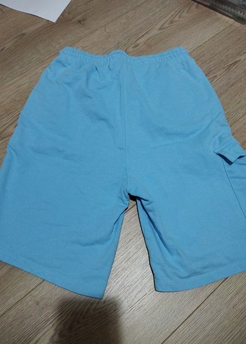 Mavi Baskılı Rahat Kesim Erkek Şort - Görsel 5