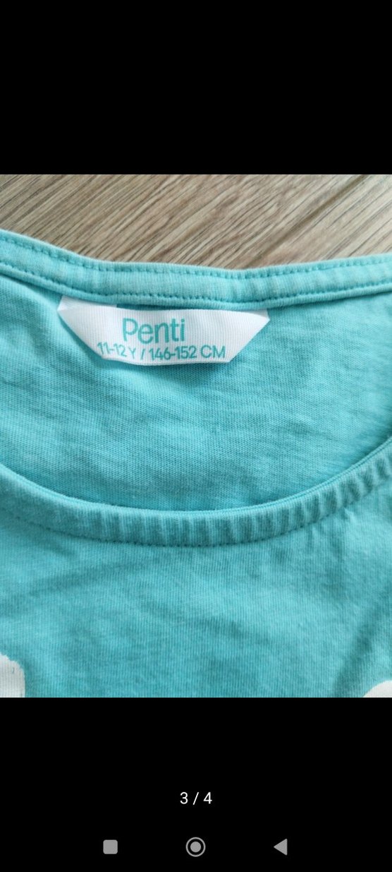 Mavi Baskılı Hamile Şort Takımı - Görsel 3