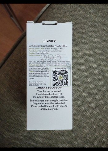 Yves Rocher Gerisier Eau Fraîche Kadın Parfümü 100 ml - Görsel 2