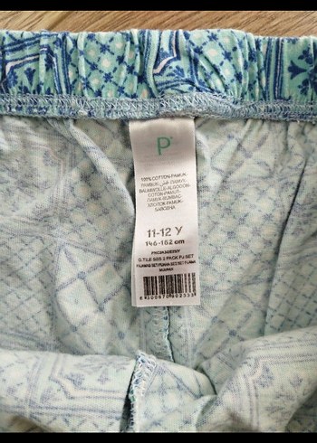 şortlu kız çocuk Pijama Takımı - Görsel 2