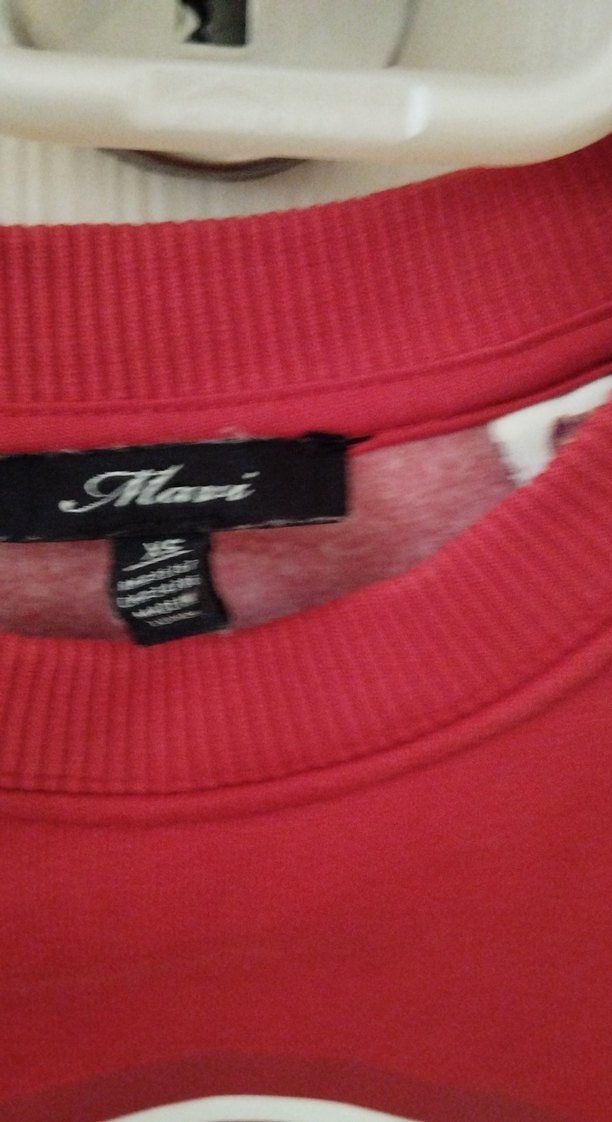 Kırmızı Erkek Sweatshirt Uzun Kollu Sweat - Görsel 2