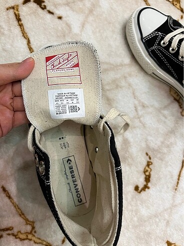 36,5 Beden siyah Renk Converse