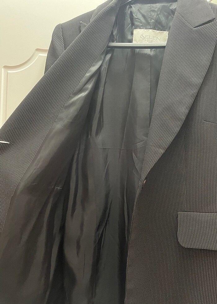 Astarlı blazer ceket - Görsel 3