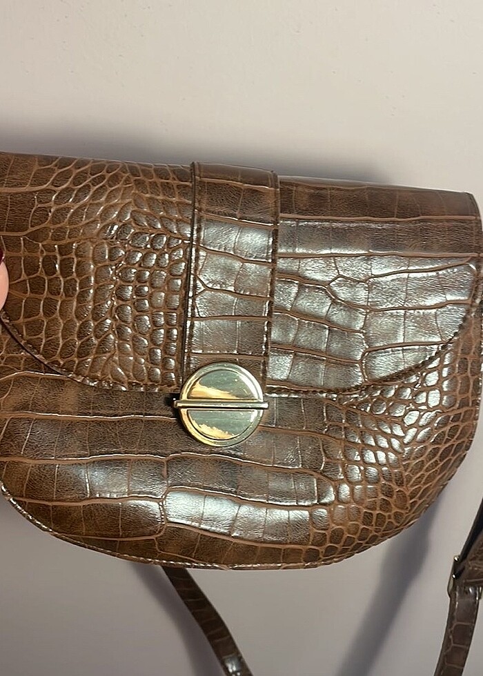 Taba deri çanta - Görsel 4