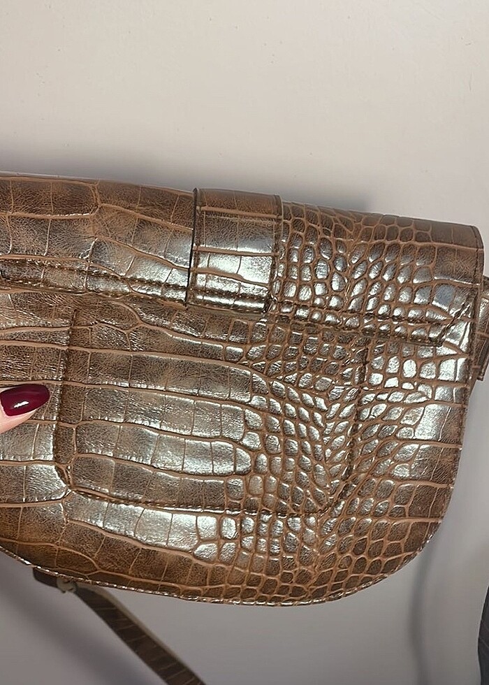 Taba deri çanta - Görsel 5