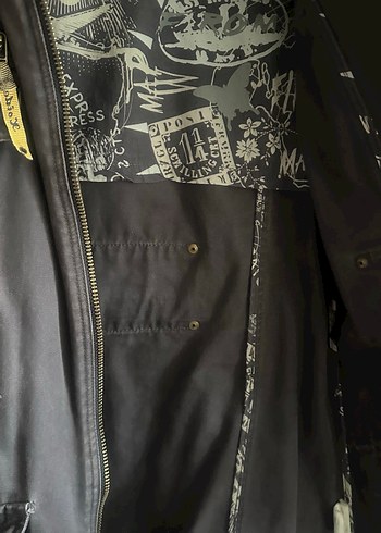 Mor Kemerli Denim Kadın Ceket - Görsel 4