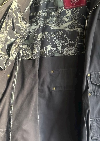 Mor Kemerli Denim Kadın Ceket - Görsel 3