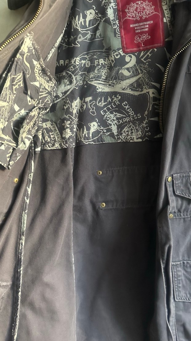 Mor Kemerli Denim Kadın Ceket - Görsel 3