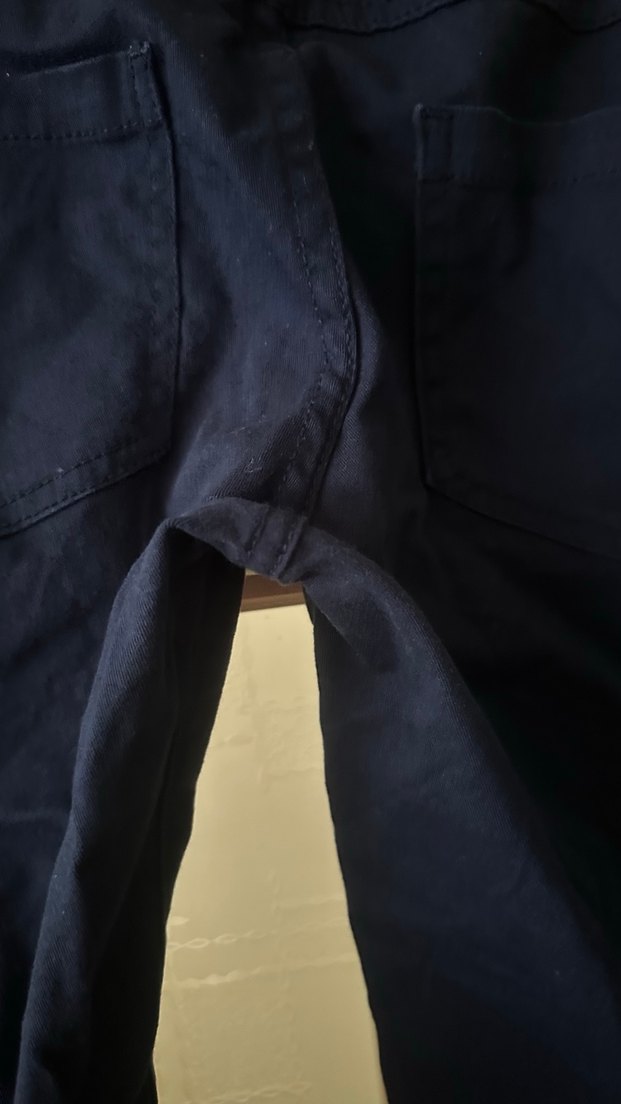 Kadın Lacivert Skinny Kot Görünümlü Pantolon - Görsel 4