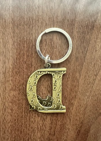İtalyadan Altın Renkli Zincir Detaylı Kadın Anahtarlık - Görsel 2