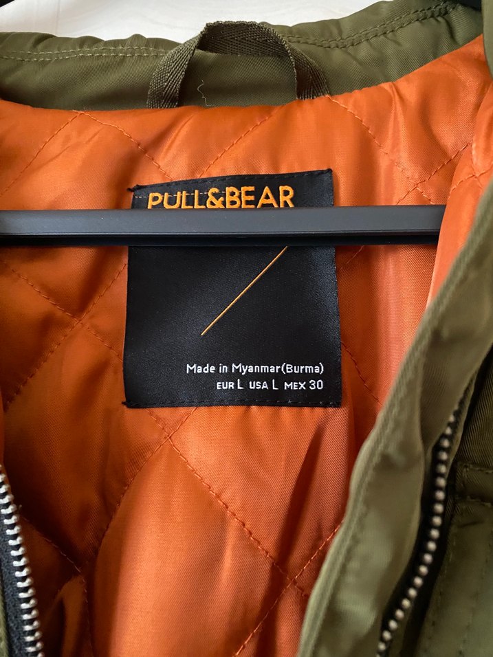 Pull and bear  Haki ceket - Görsel 3