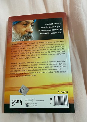 Osho - Tehlikeli Yaşamak kitap - Görsel 2