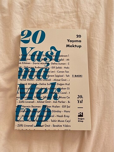 20 yaşıma mektup doğan kitap