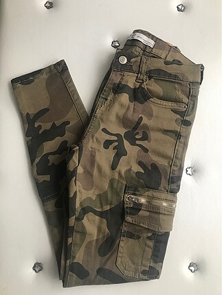 kamuflaj kargo pantolon