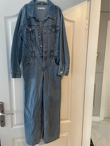 Kız çocuk denim tulum