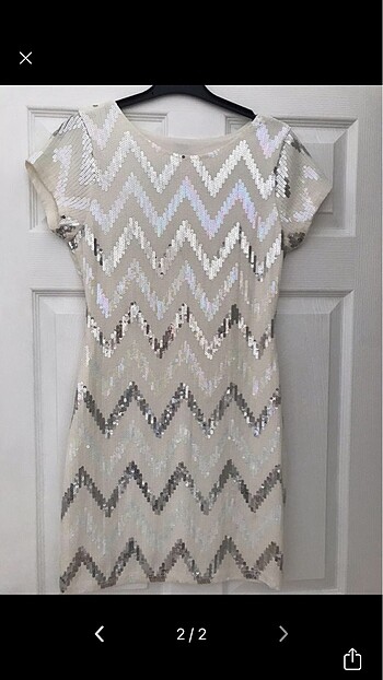 PAYETLİ ELBİSE NİKAH - Görsel 2