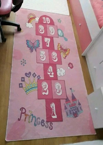 Pembe Prenses Çocuk Oyun Halısı