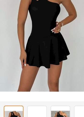 Siyah Straplez Mini mayo - Görsel 2