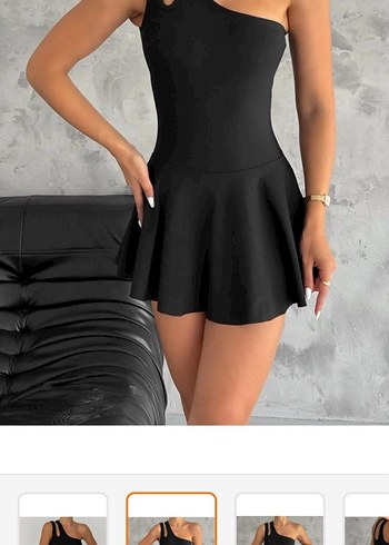 Siyah Straplez Mini mayo - Görsel 3