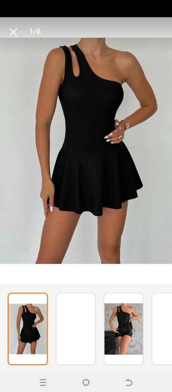 Siyah Straplez Mini mayo - Görsel 2