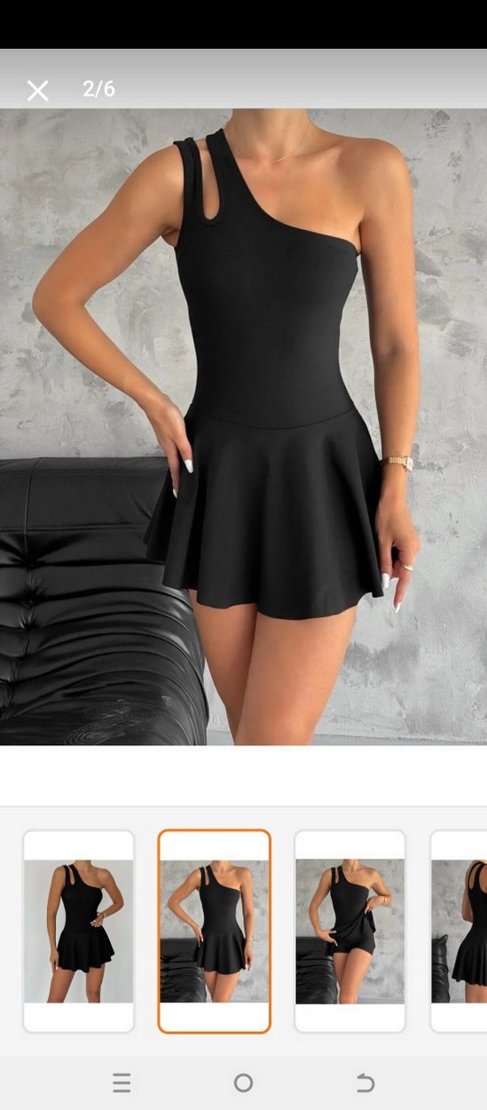 Siyah Straplez Mini mayo - Görsel 3