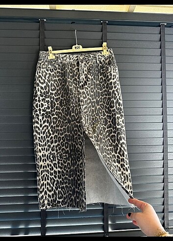 m Beden Leopar etek