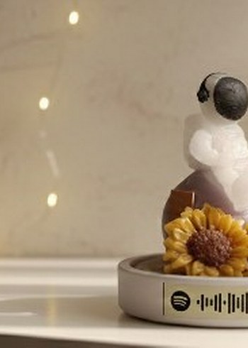 Spotify Kodlu Astronot Figürlü Mum - Görsel 2