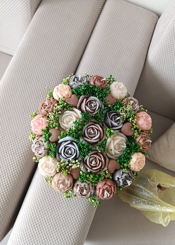 Bohem Tarzı Çiçek Aranjmanı Hediyesi - Görsel 2