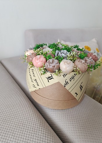 Bohem Tarzı Çiçek Aranjmanı Hediyesi - Görsel 3