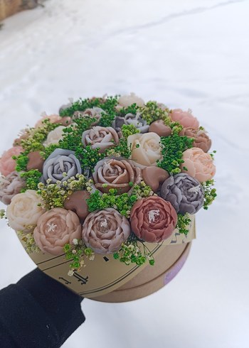 Bohem Tarzı Çiçek Aranjmanı Hediyesi - Görsel 6