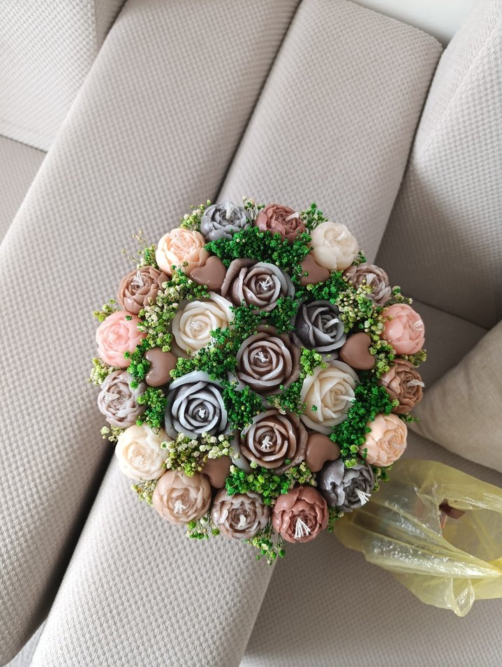 Bohem Tarzı Çiçek Aranjmanı Hediyesi - Görsel 2