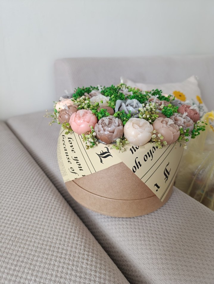 Bohem Tarzı Çiçek Aranjmanı Hediyesi - Görsel 3