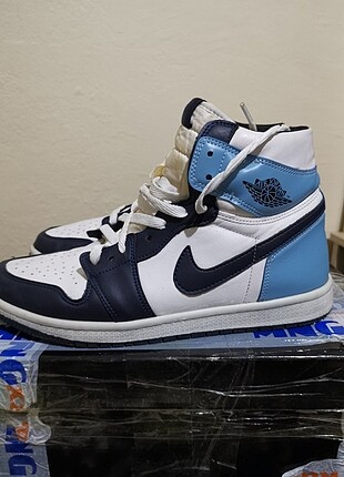 42 Beden mavi Renk AJ 1 Obsidian