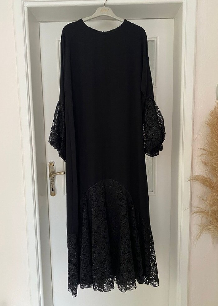 44 beden siyah abiye  - Görsel 2