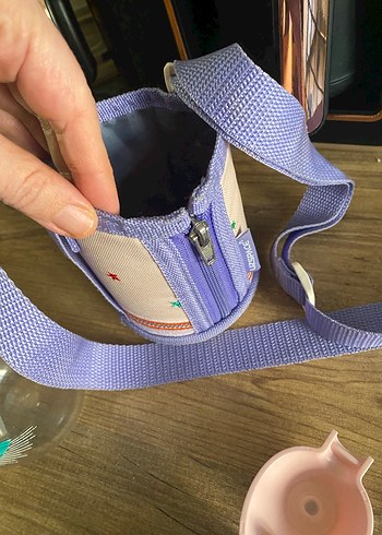 Mor Uzay Temalı Çocuk Matara - Görsel 4