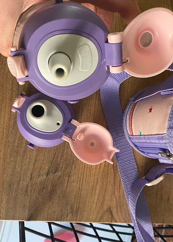 Mor Uzay Temalı Çocuk Matara - Görsel 2