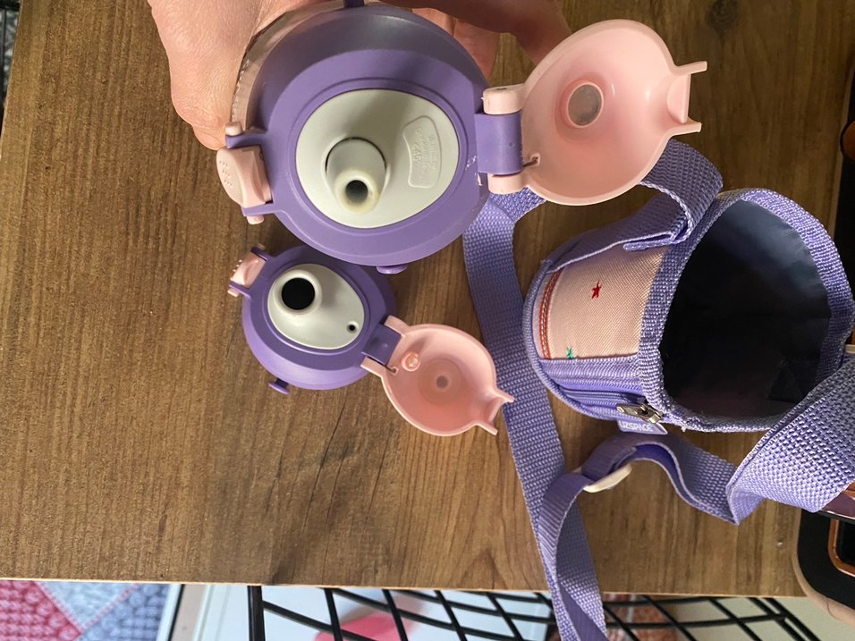 Mor Uzay Temalı Çocuk Matara - Görsel 2