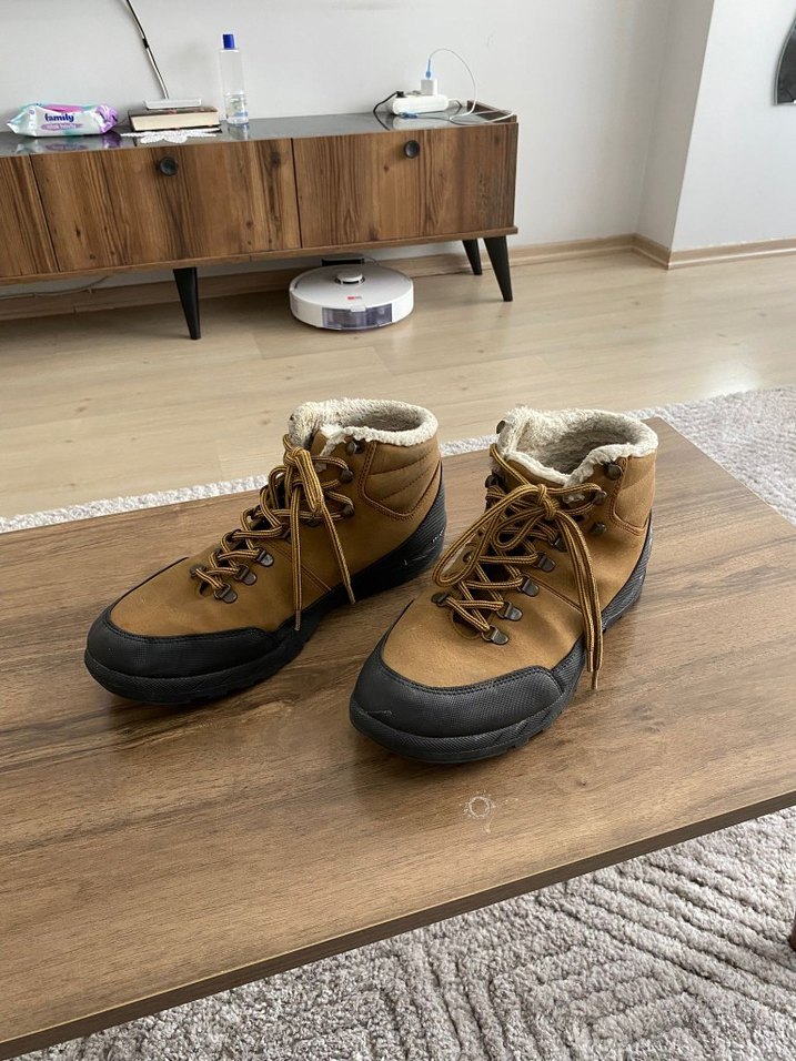 Kahverengi Parlak Erkek Botları - Görsel 2