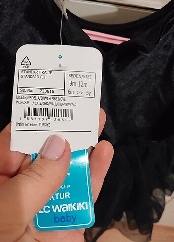 1 Yaş Beden Bebek elbise