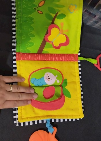 Beden Renk Renkli Bebek Eğitici Kitap ve Oyuncak